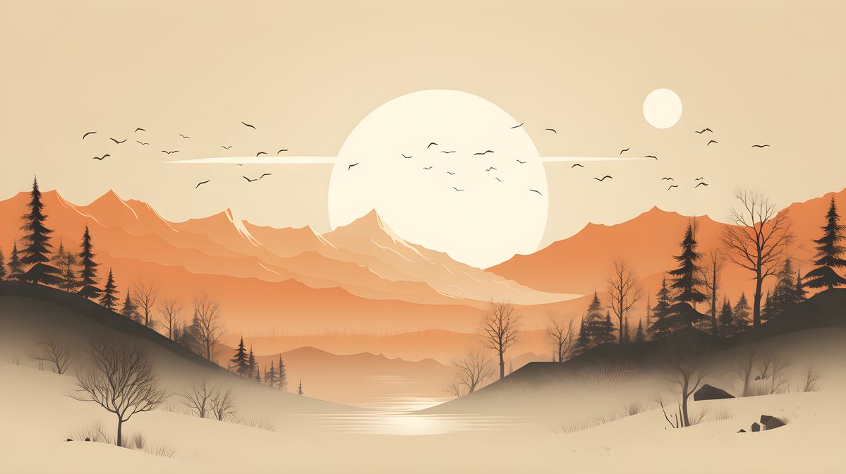 Himalayan Mountain Landscape