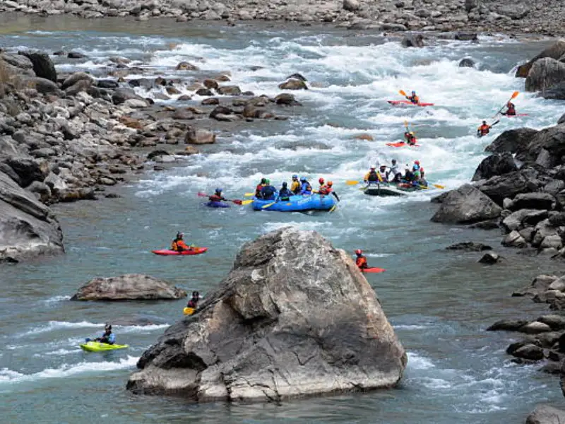 Bungee Jumping & White Water Rafting