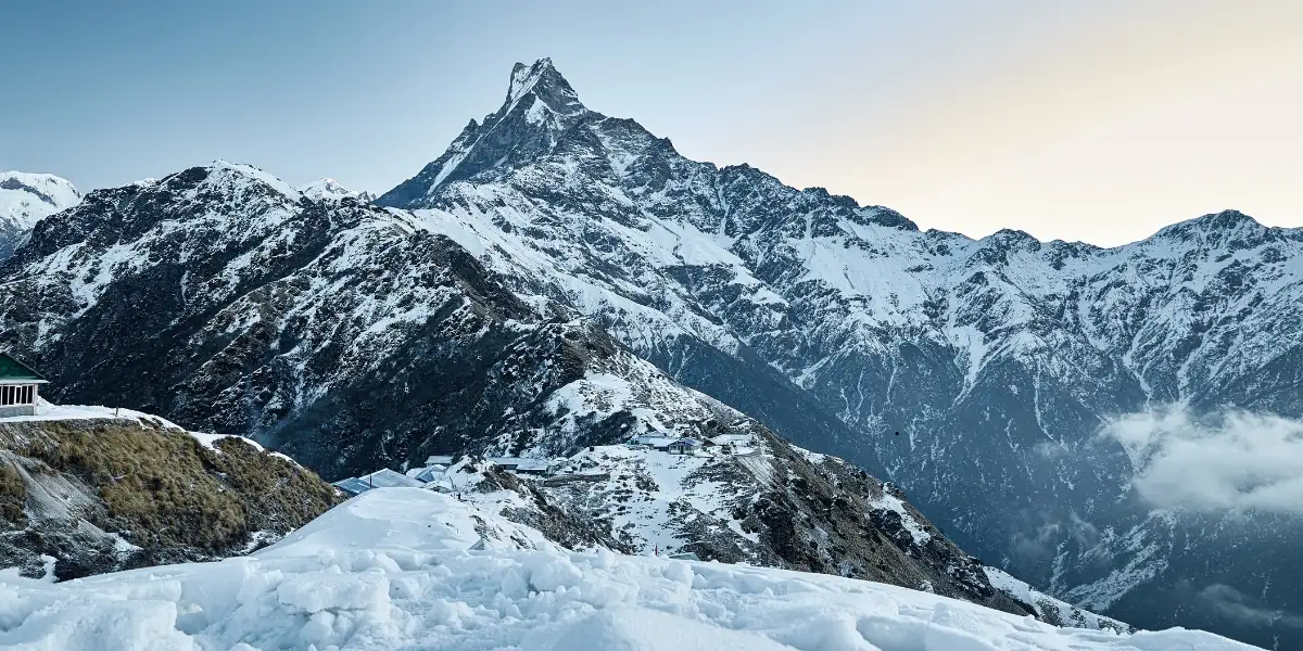 Mardi Himal with Machapuchare